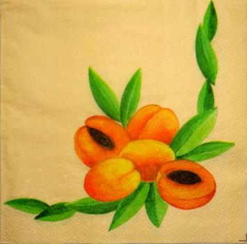 084 Zitronen, Orangen - 3 lagig